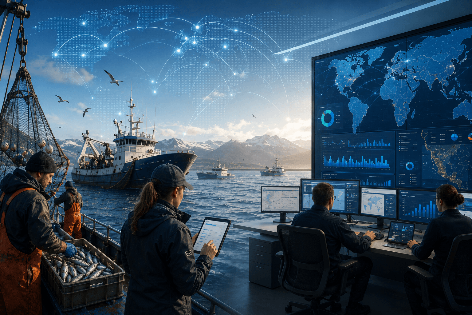 The Fisheries Manager dashboard