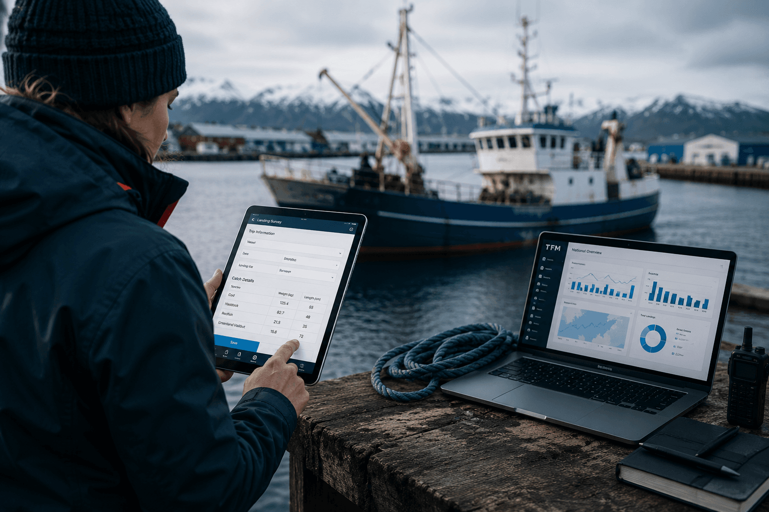Reliable data from the field to the national level